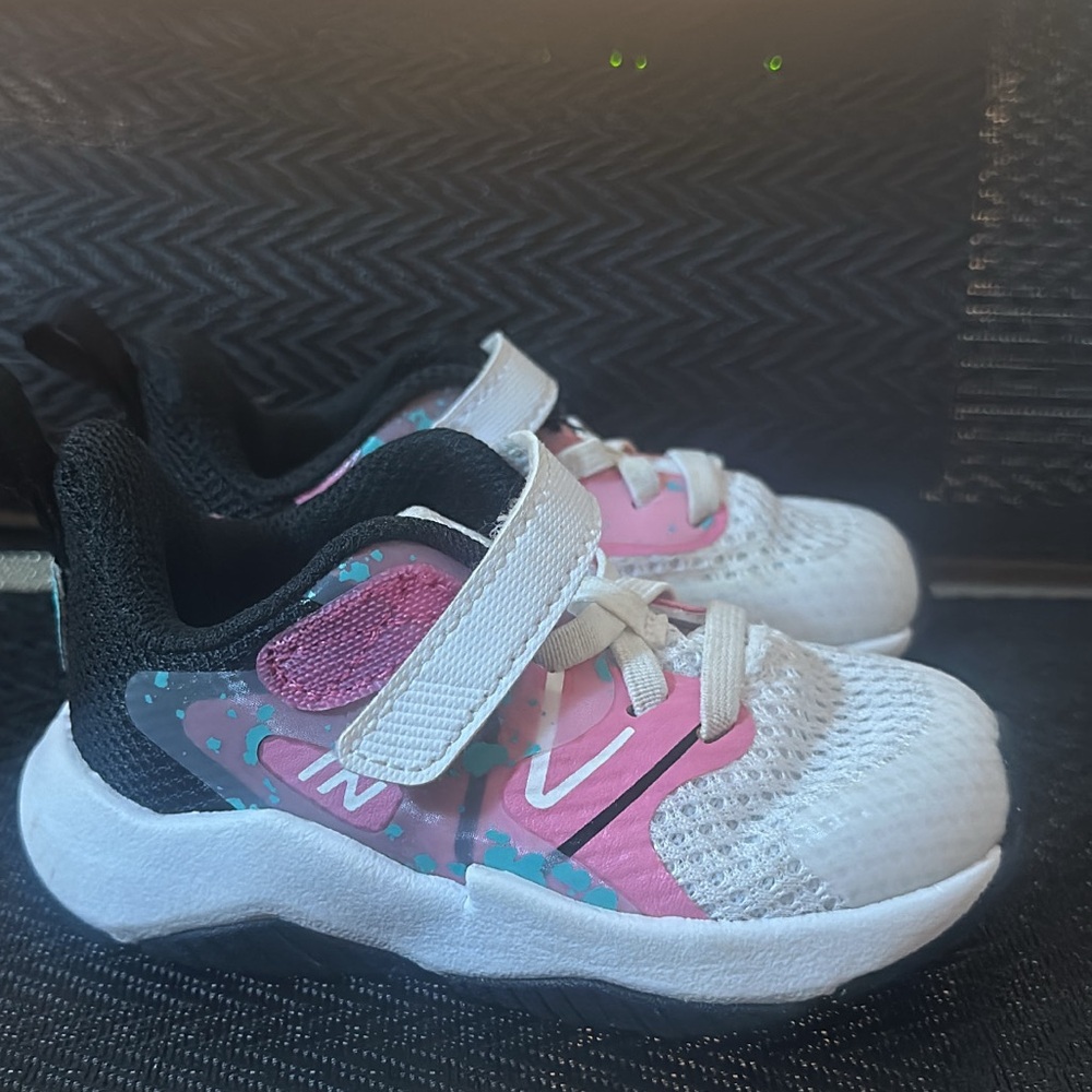 New Balance Pink and White Sneakers for Active Comfort